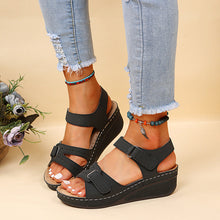 Load image into Gallery viewer, Women’s fish mouth casual sandals