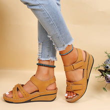 Load image into Gallery viewer, Women’s fish mouth casual sandals