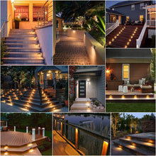 Load image into Gallery viewer, Solar Outdoor Stair Lights (4PCS)