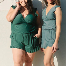Load image into Gallery viewer, Swim Romper Built-in Bra