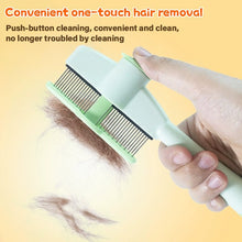 Load image into Gallery viewer, Self-Cleaning Pet Grooming Brush