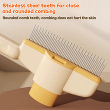 Load image into Gallery viewer, Self-Cleaning Pet Grooming Brush