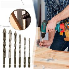 Load image into Gallery viewer, Four Blade Serrated Eccentric Drill