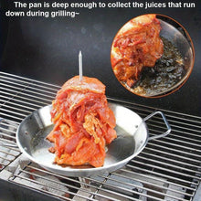 Load image into Gallery viewer, Stainless steel vertical screw grill pan