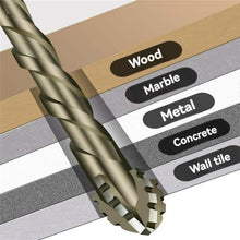 Load image into Gallery viewer, Four Blade Serrated Eccentric Drill