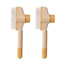 Load image into Gallery viewer, Self-Cleaning Pet Grooming Brush