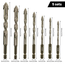 Load image into Gallery viewer, Four Blade Serrated Eccentric Drill
