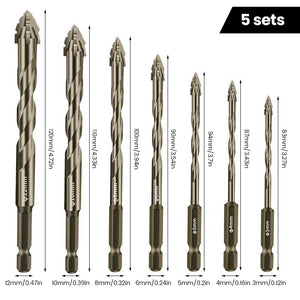 Four Blade Serrated Eccentric Drill