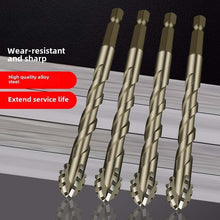 Load image into Gallery viewer, Four Blade Serrated Eccentric Drill