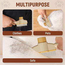 Load image into Gallery viewer, Self-Cleaning Pet Grooming Brush