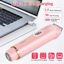 Load image into Gallery viewer, 2 in 1 Women Electric Shaver