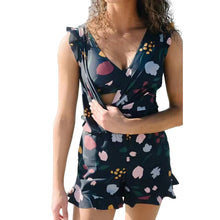 Load image into Gallery viewer, Swim Romper Built-in Bra
