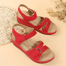 Load image into Gallery viewer, Women’s fish mouth casual sandals