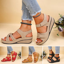 Load image into Gallery viewer, Women’s fish mouth casual sandals
