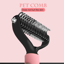 Load image into Gallery viewer, Pet Grooming Dual Sided Comb