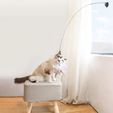 Load image into Gallery viewer, Kitten Playing Teaser Wand Toy